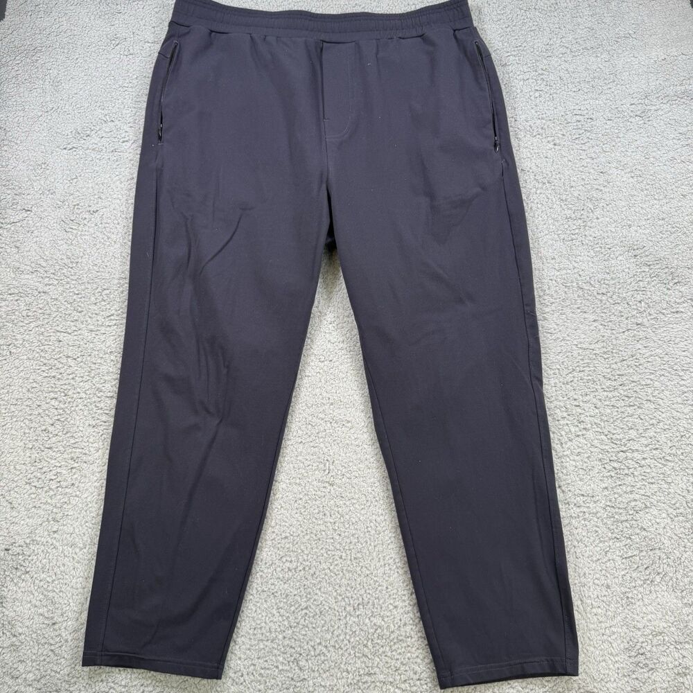 Public Rec Pants Mens 38x27 Blue Tapered Sweat Performance‎ Athletic